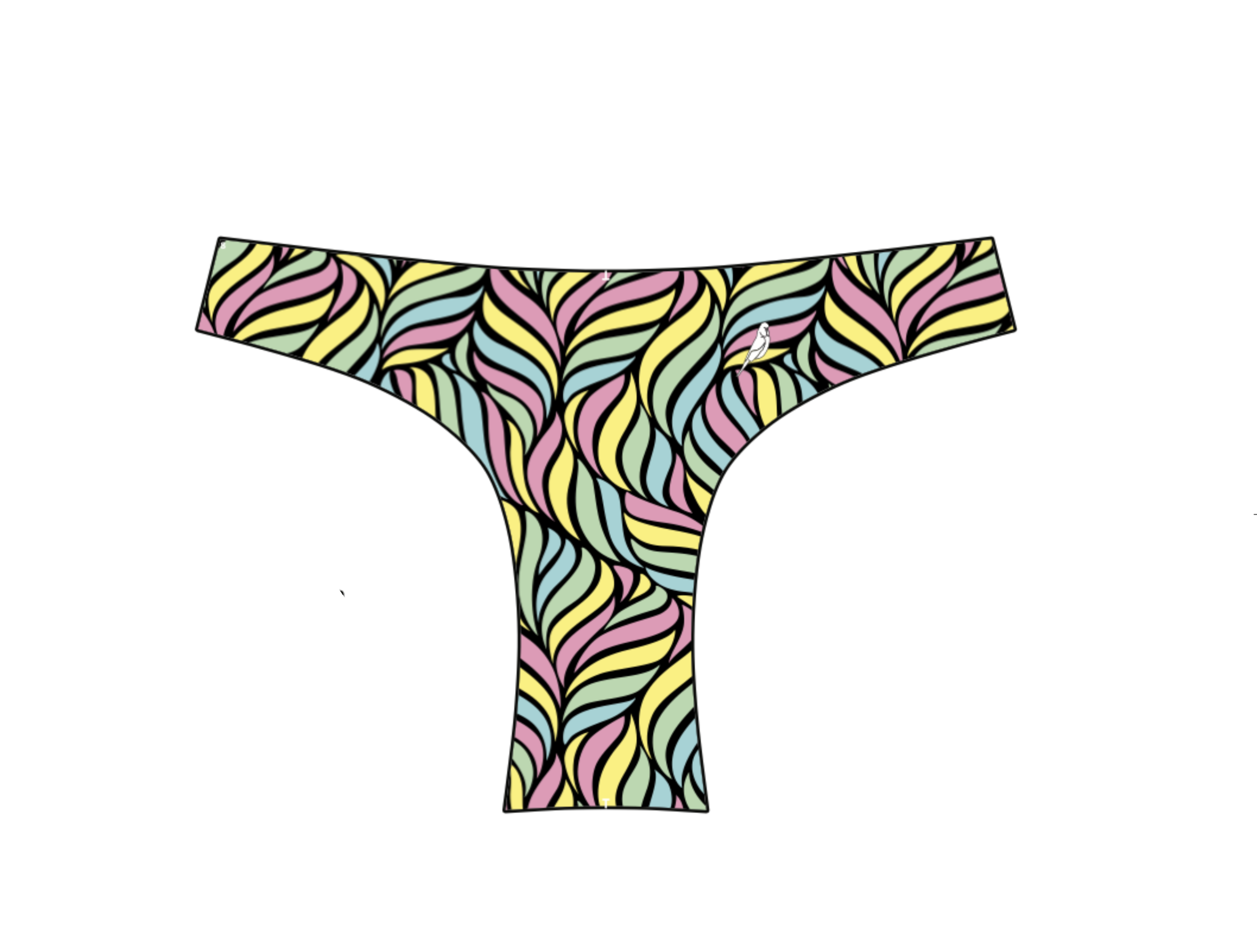 Official NBVA Uniform Retro Bikini Bottom - Season 2021/2022