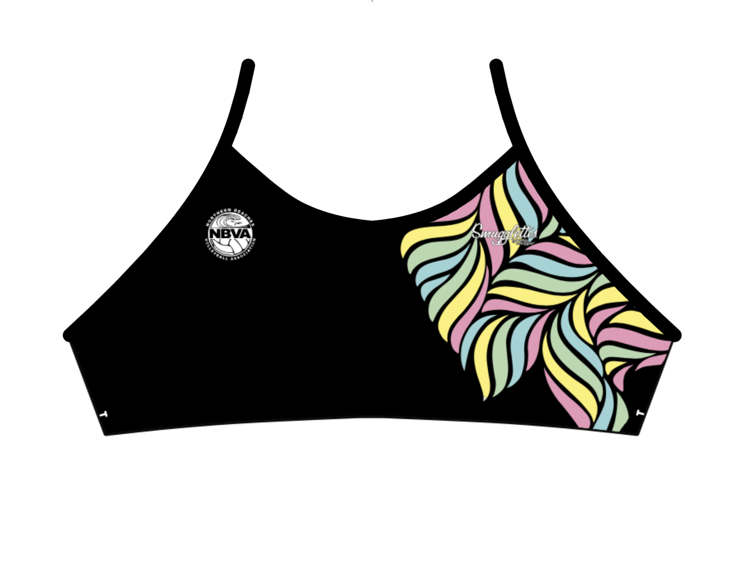 Official NBVA Uniform Retro Bikini Top - Season 2021/2022