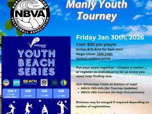 Youth Beach Series Tourney (Manly)