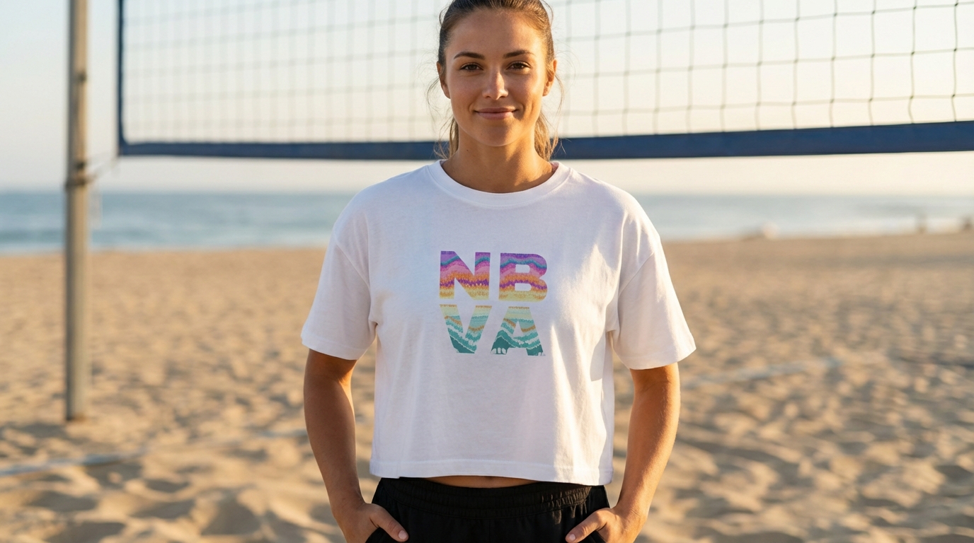 NBVA Women’s Classic Crop Tee