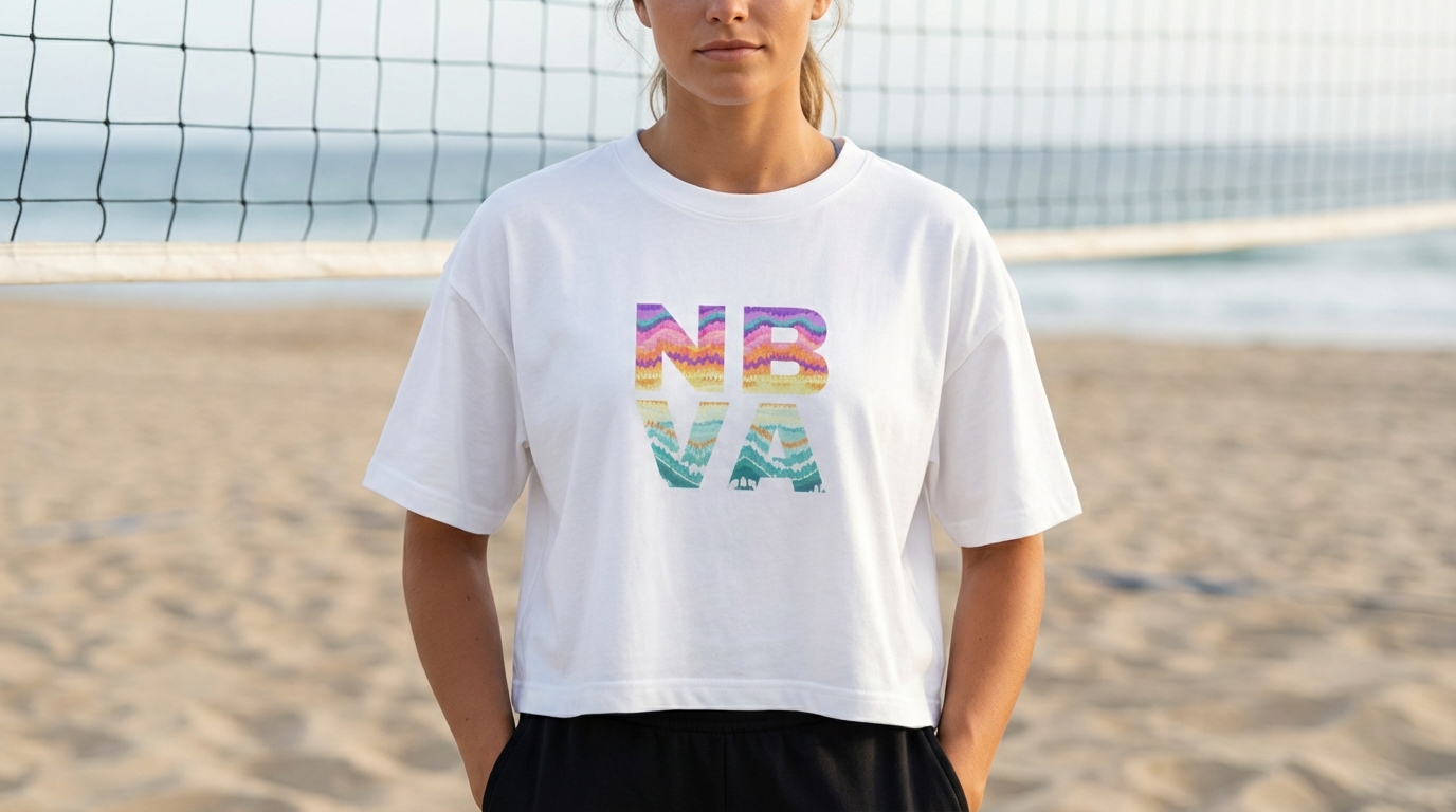 NBVA Women’s Classic Crop Tee - Image 4