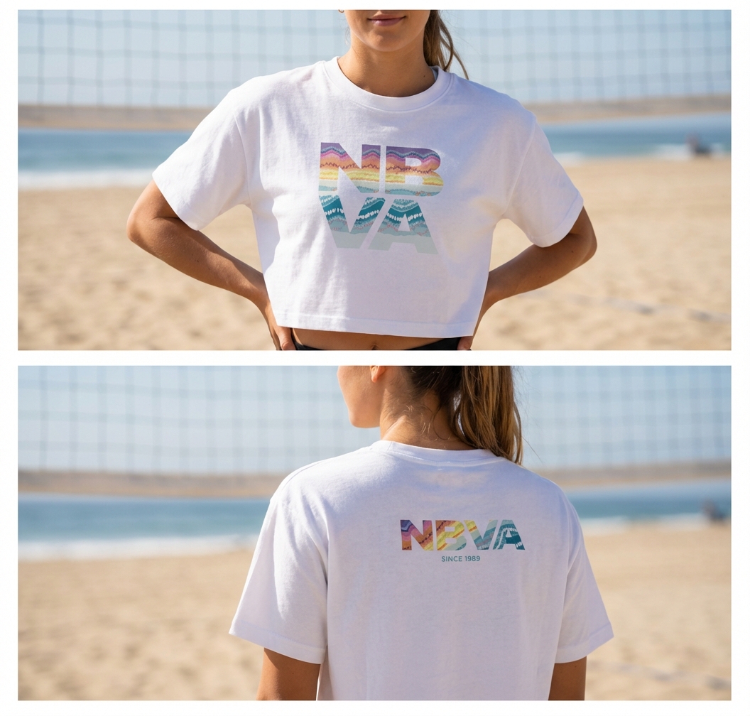 NBVA Women’s Classic Crop Tee - Image 3