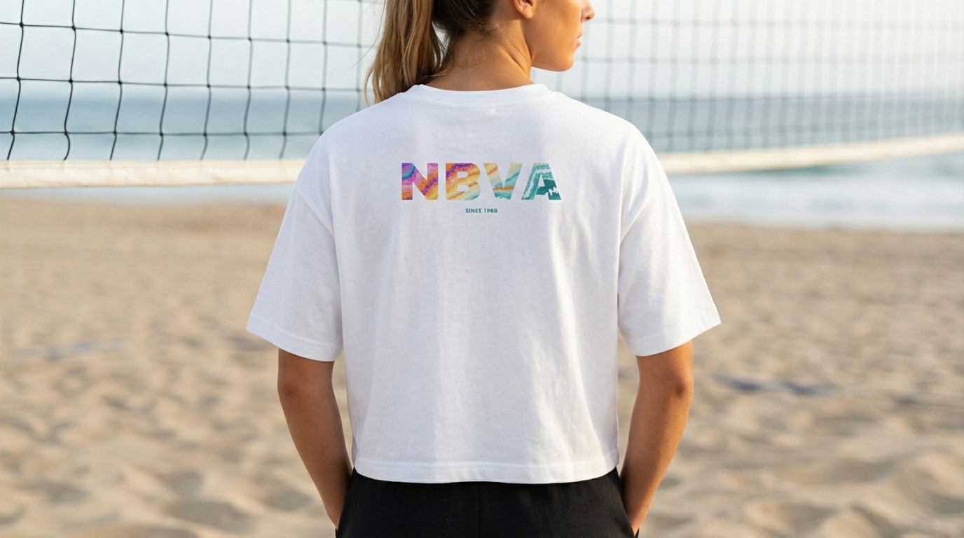 NBVA Women’s Classic Crop Tee - Image 2