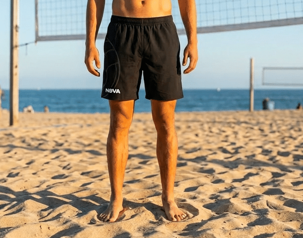NBVA Volleyball Shorts – Black