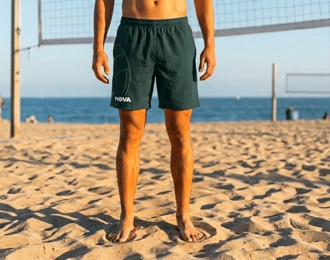 NBVA Volleyball Shorts – Green