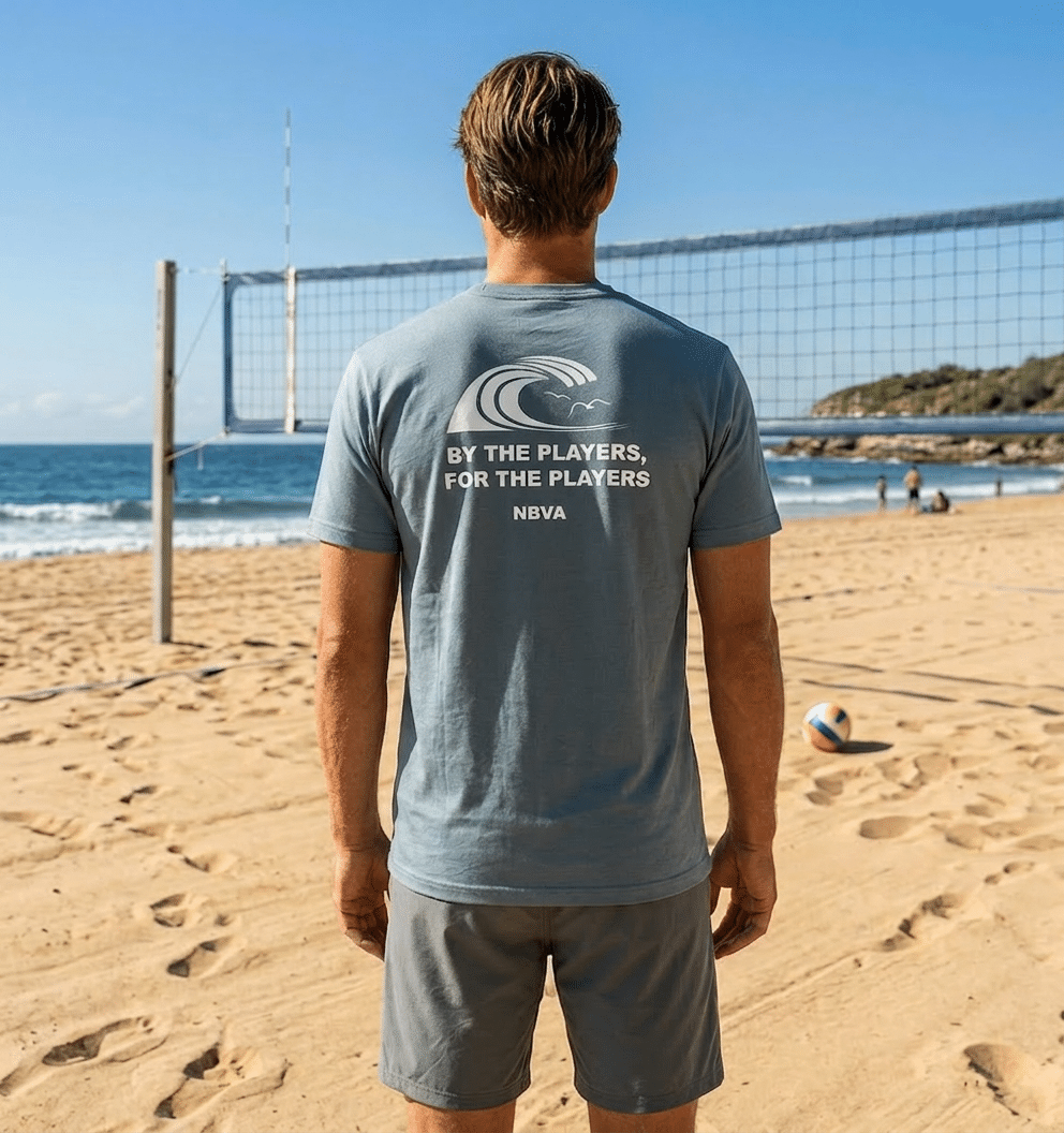 NBVA “By The Players” T-Shirt – Mineral - Image 2